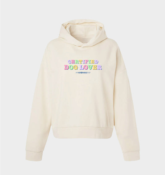 Certified Dog Lover Bone Soft Serve Hoodie