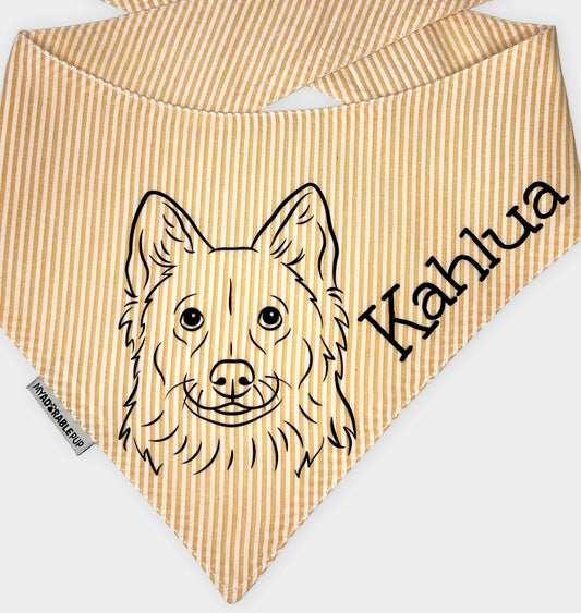 Peach Orange Bandana