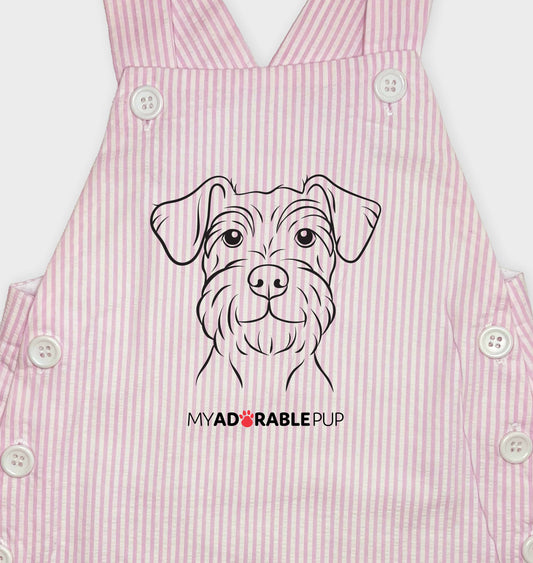 Bubblegum Pink Toddler Overall