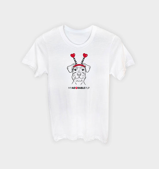 Heart Antenna Valentine Unisex T-shirt