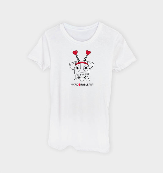 Heart Antenna Valentine Women's T-Shirt