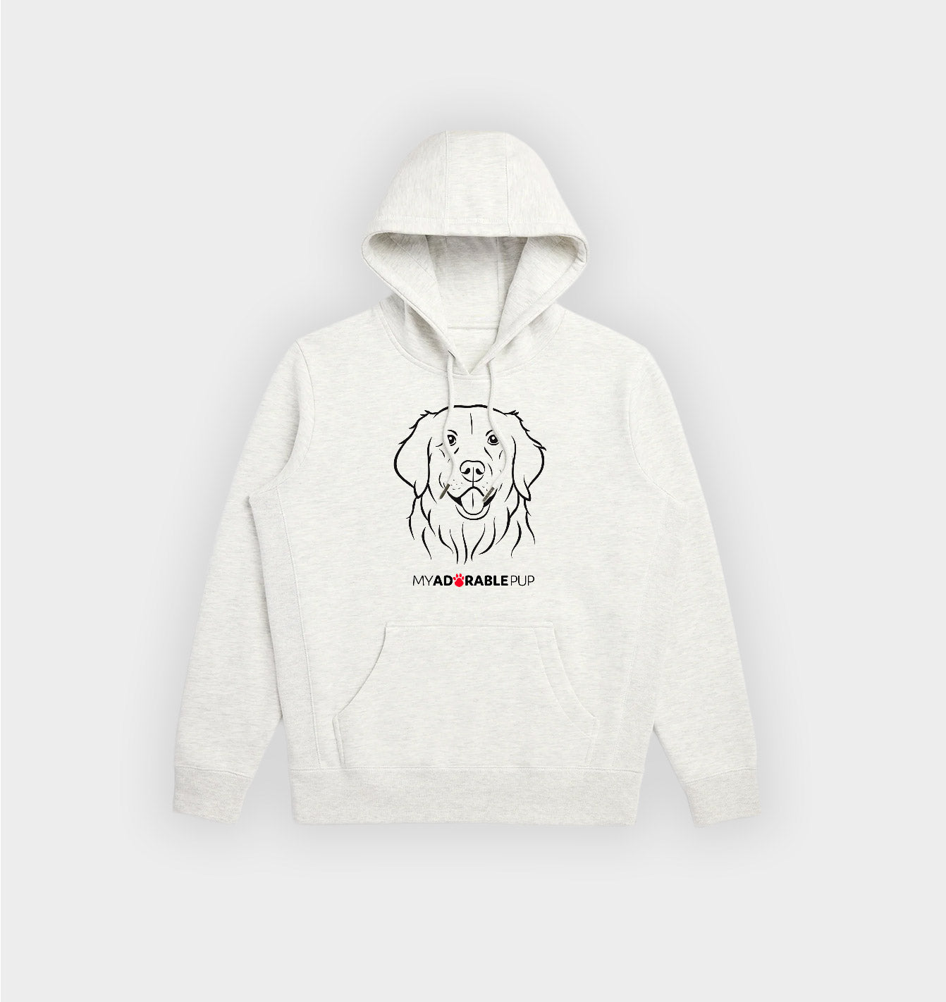 Ash Heather Luxe Haven Hoodie