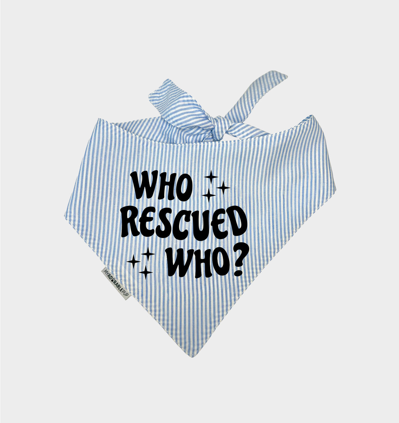 Who Rescued Who Bandana