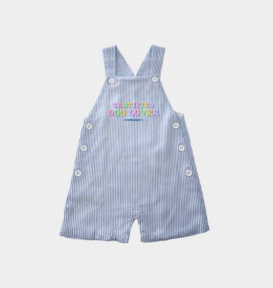 Certified Dog Lover Toddler Overall