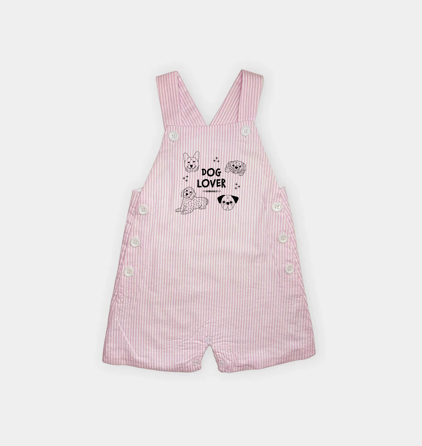 Dog Lover Toddler Overall