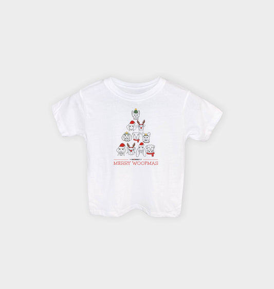 Woofmas Tree Kids T-Shirt