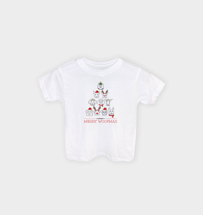 Woofmas Tree Kids T-Shirt
