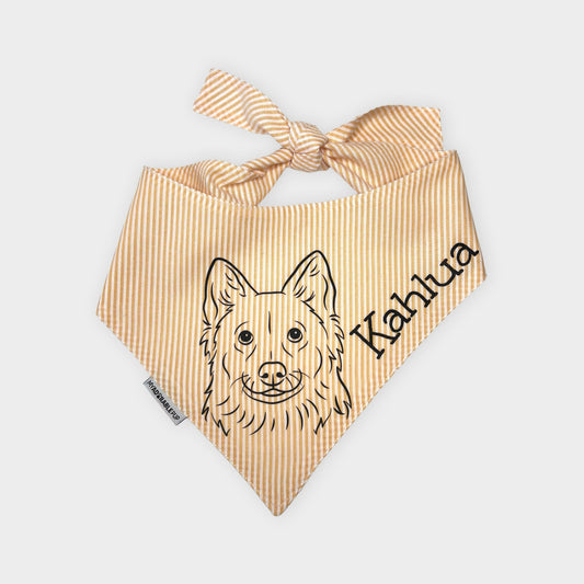 Peach Orange Bandana