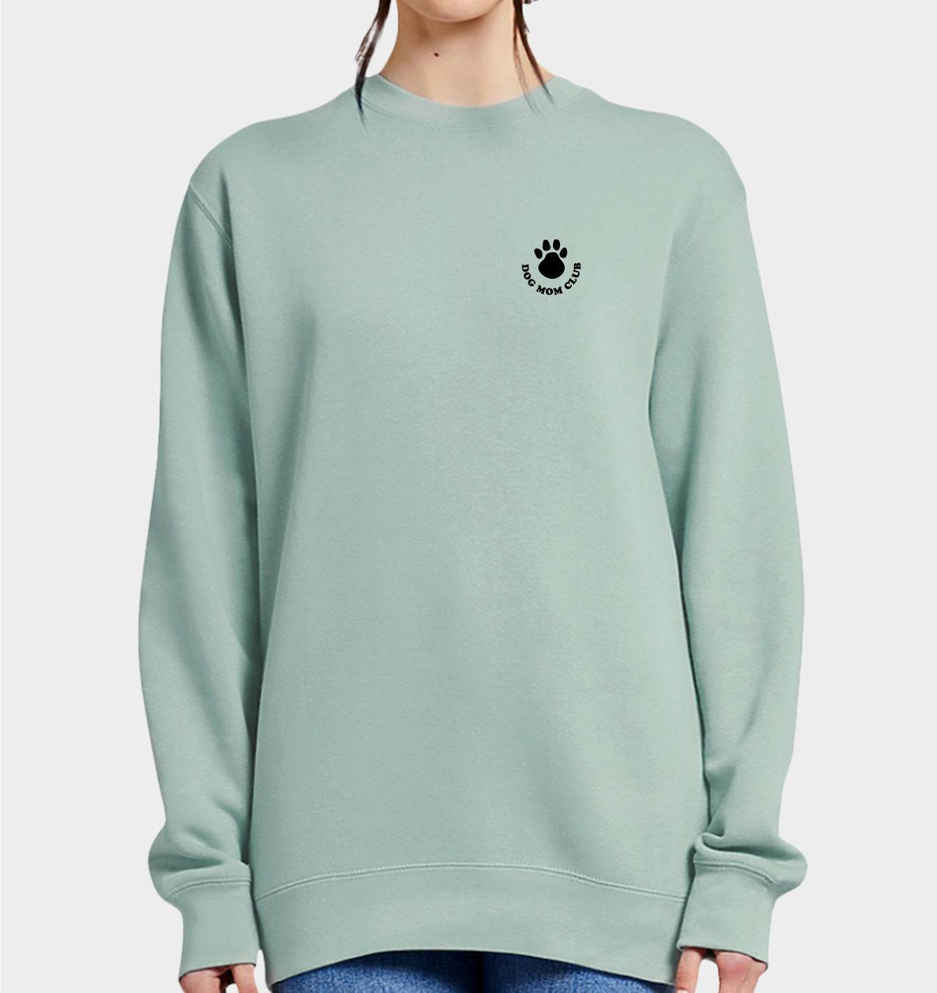 Dog Mom Club Paw Crewneck