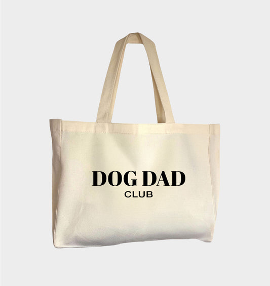 Dog Dad Club Tote Bag