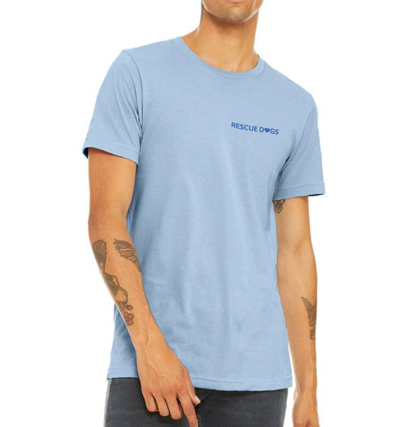 Love Rescue Dogs T-shirt