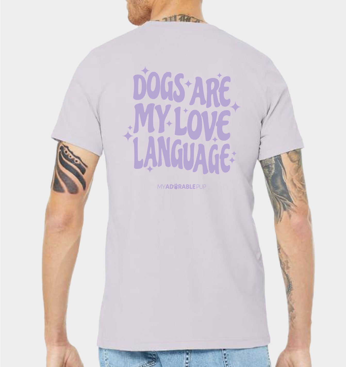 Dogs are my Love Language T-shirt