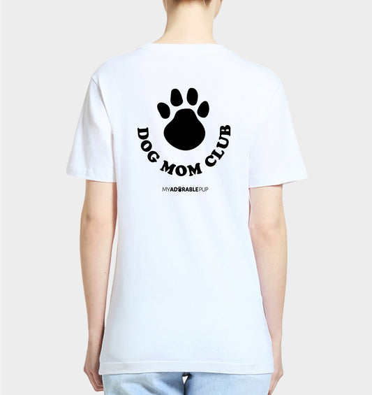 Dog Mom Club Paw T-shirt
