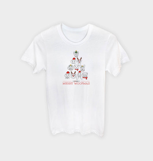 Woofmas Tree Unisex T-Shirt