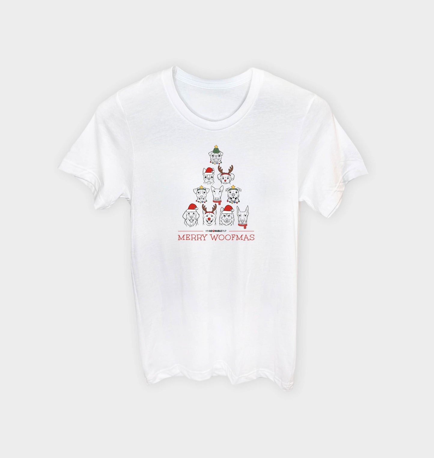 Woofmas Tree Unisex T-Shirt