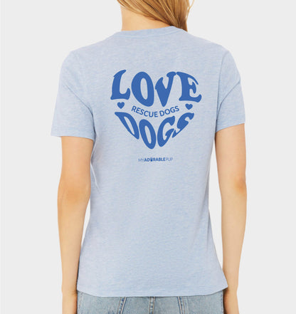 Love Rescue Dogs T-shirt