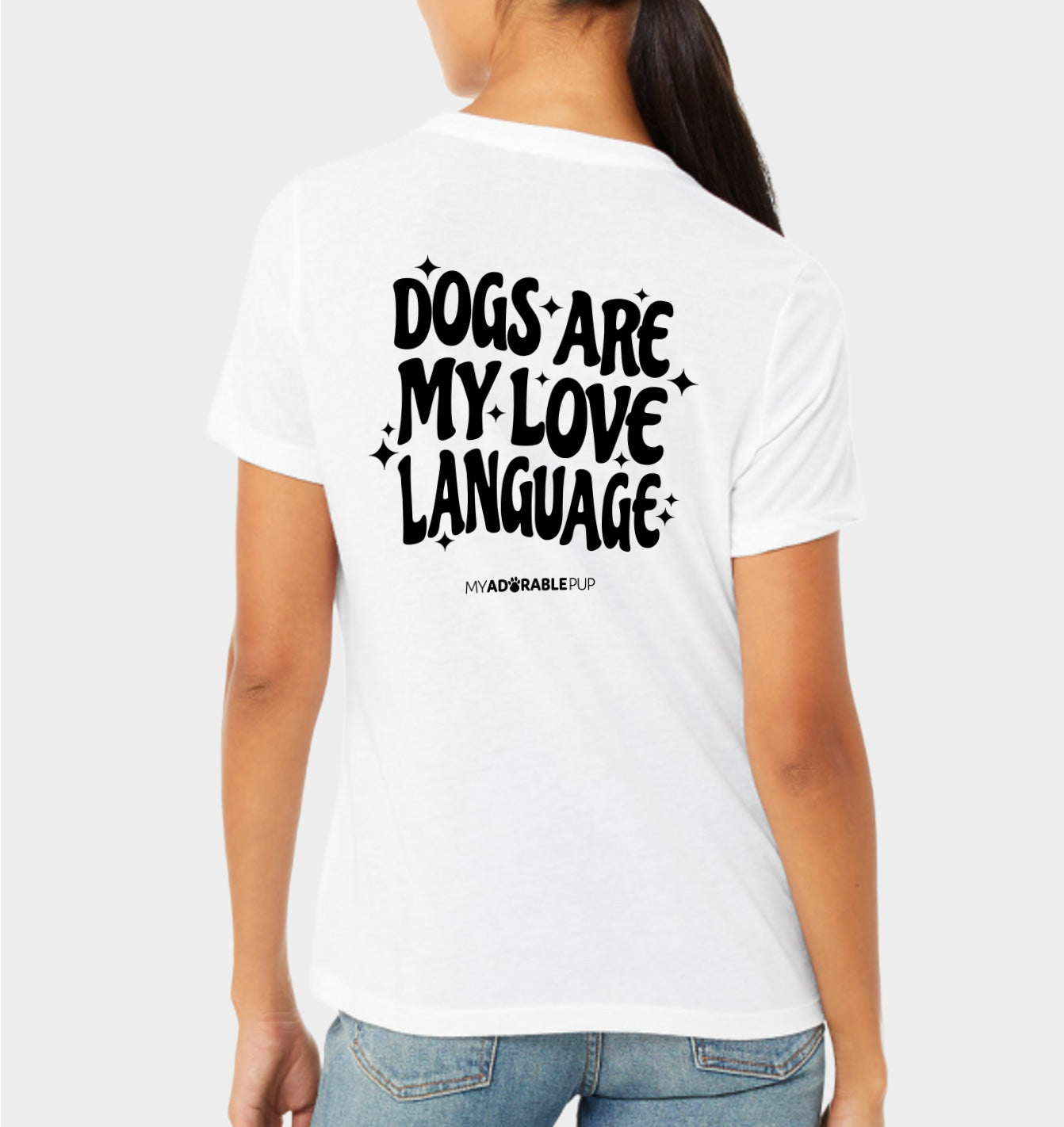 Dogs are my Love Language T-shirt