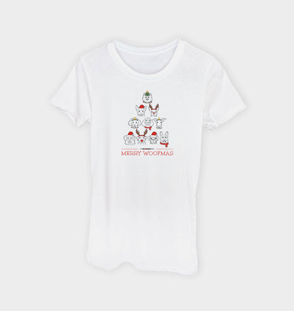 Woofmas Tree Women's T-Shirt