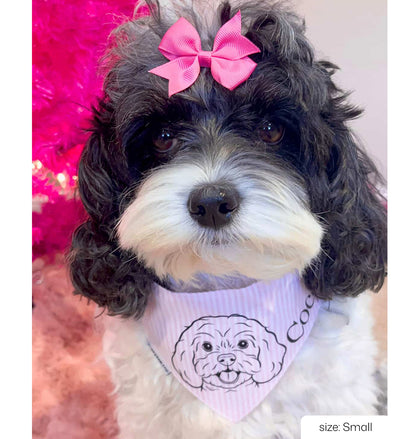 Personalized Bubblegum Pink Signature Bandana